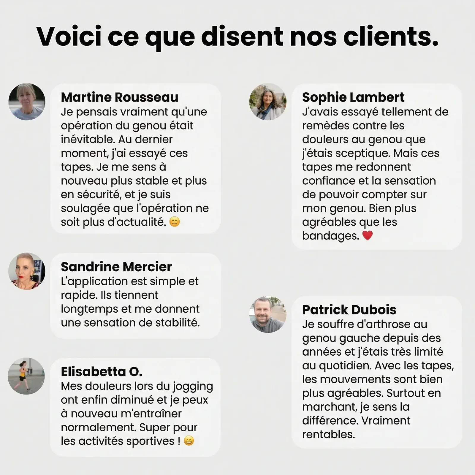 FlexiTape | Bande de maintien genou