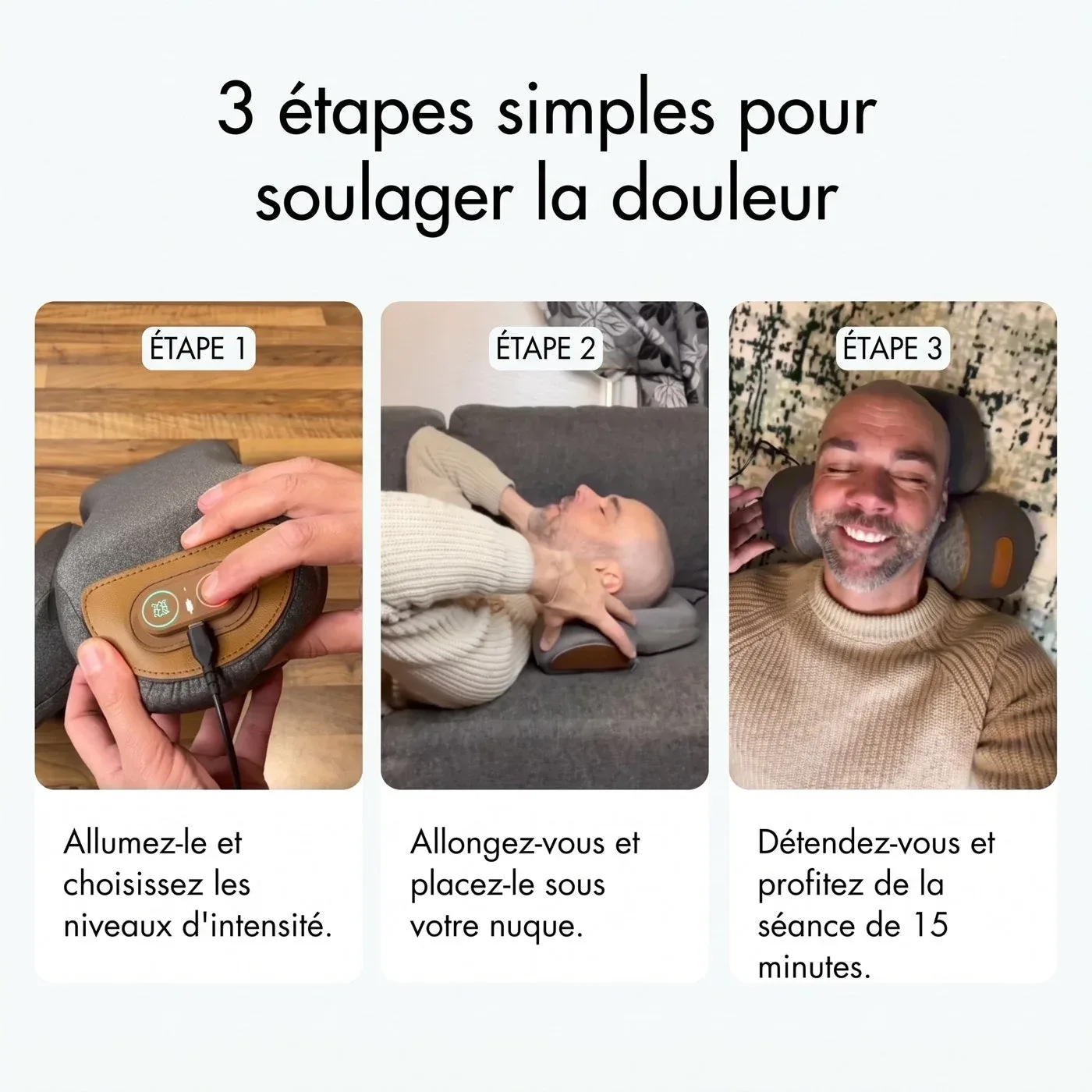 Coussin CerviTrax | Masseur à traction cervicale