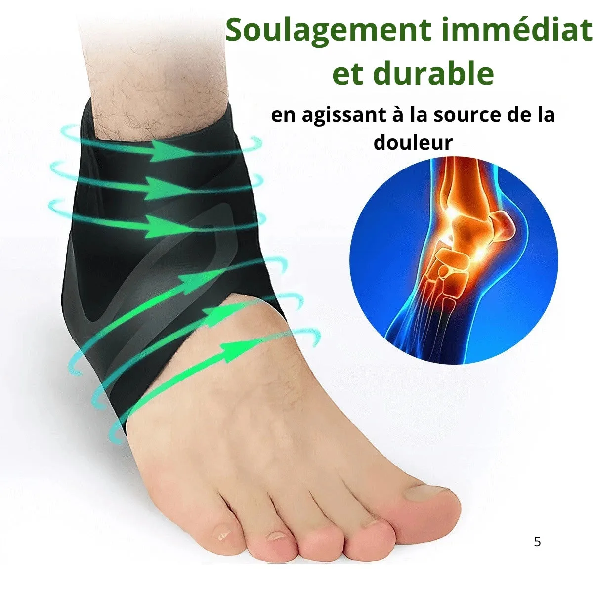 Soulagement immédiat et durable