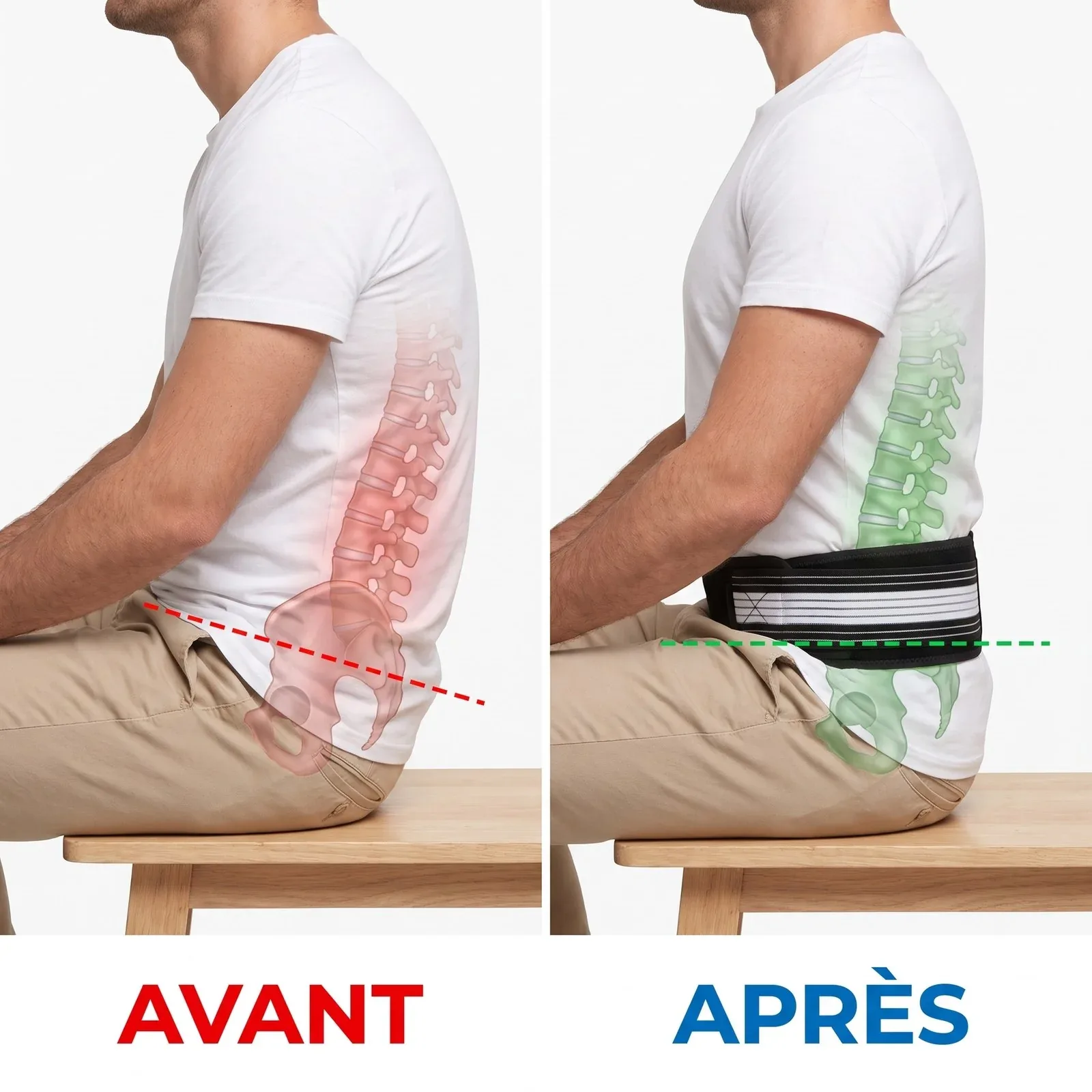 LombaCore | Ceinture de Soutien Lombaire