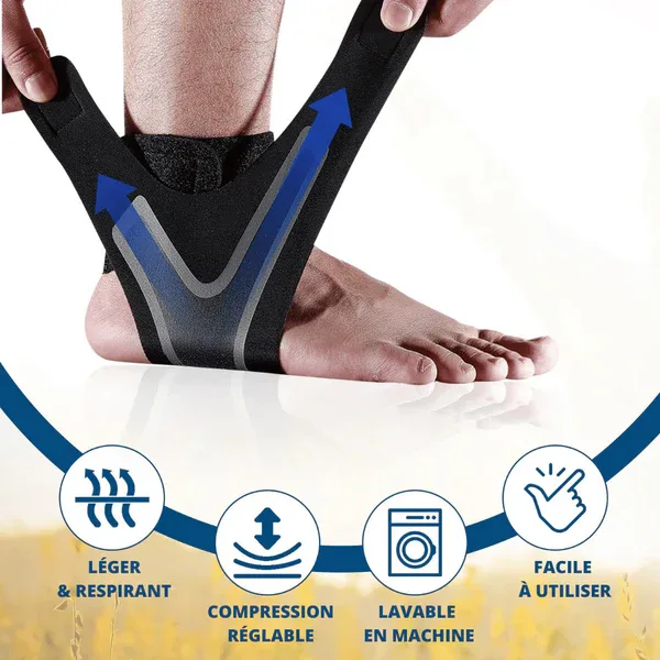 Manchon de compression pied et cheville