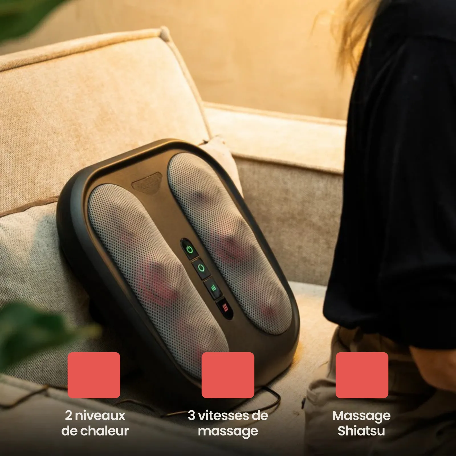 Relux Pro | Dispositif de relaxation et stimulation des pieds