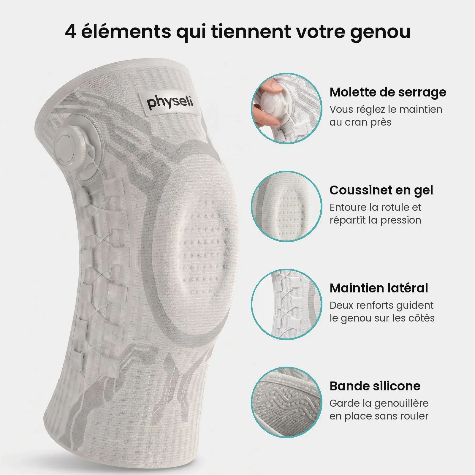 GenuCore | Genouillère de Soutien Articulaire