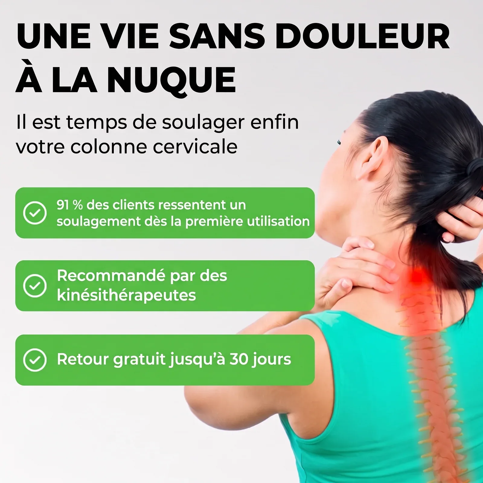 NeckCore | Étireur de Nuque à Traction Cervicale