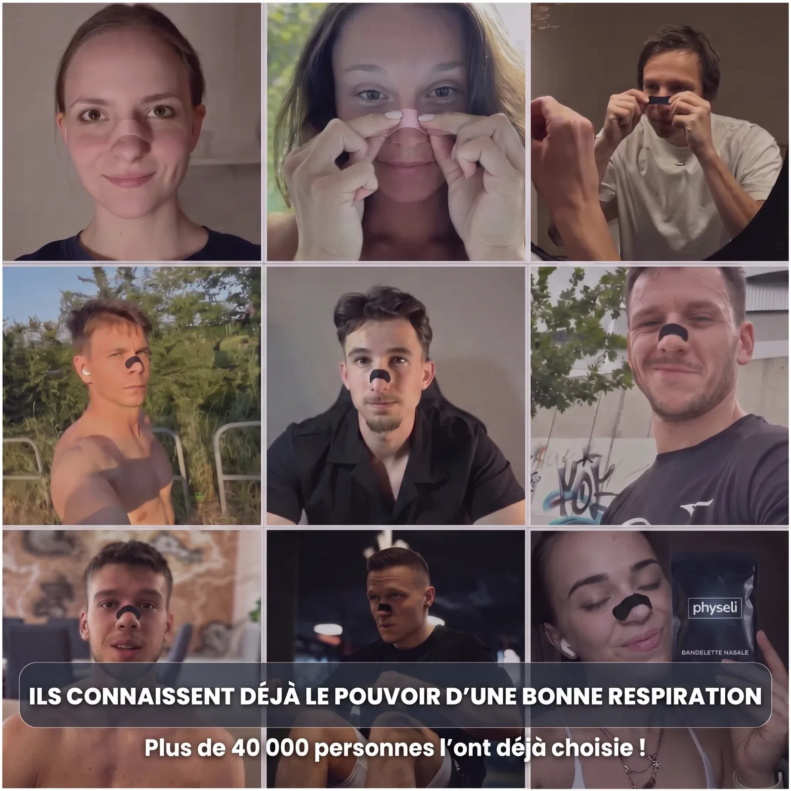 RespiFlex | Bandelettes Nasales Anti-Ronflement