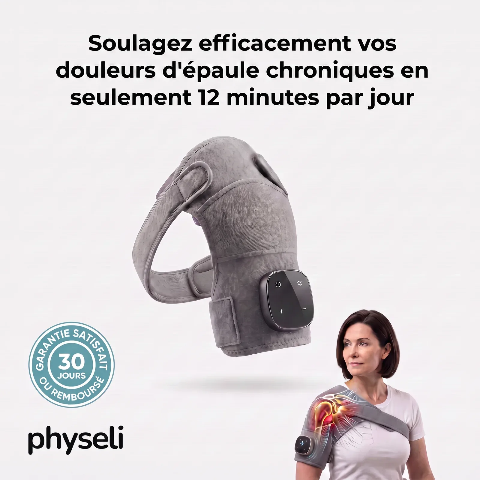 DeltaCore | Masseur d'Épaule 3-en-1